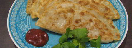 чебуреки с мясом. Шаг 7