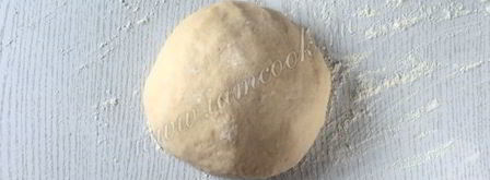 заварное тесто для чебуреков. Шаг 6