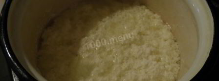 домашний сыр из молока и кефира. Шаг 4