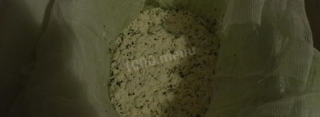 домашний сыр из молока и кефира. Шаг 6