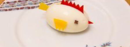 фаршированные яйца цыплята. Шаг 10