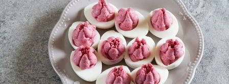 яйца, фаршированные сельдью. Шаг 12