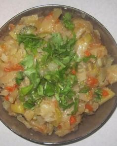 Горячая овощная закуска