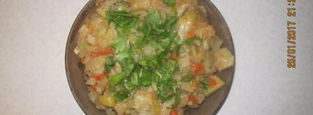 горячая овощная закуска. Шаг 4