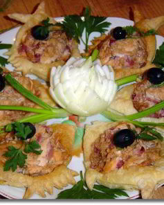 Горячая закуска Пескарики