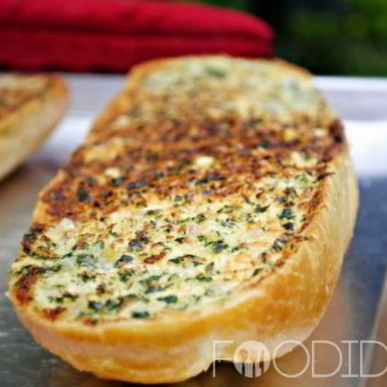 Рецепт чесночных гренков