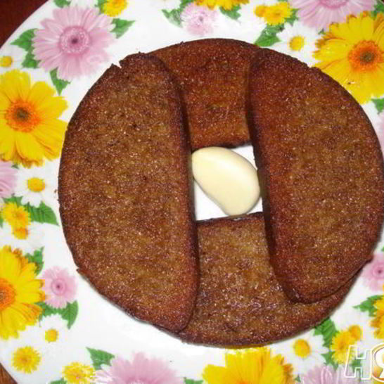 Рецепт гренков с чесноком