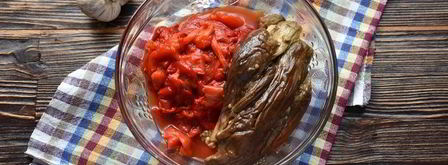 айвар-икра из запеченной паприки с баклажанами. Шаг 4