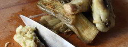 баклажанная икра с яблоками. Шаг 3