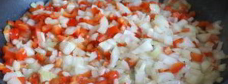 баклажанная икра с яблоками. Шаг 4