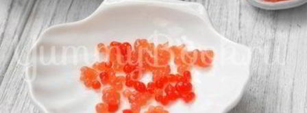 декоративная икра из желе. Шаг 6