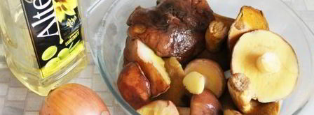 грибная икра из маслят. Шаг 3