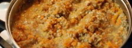 грибная икра из шампиньонов. Шаг 3