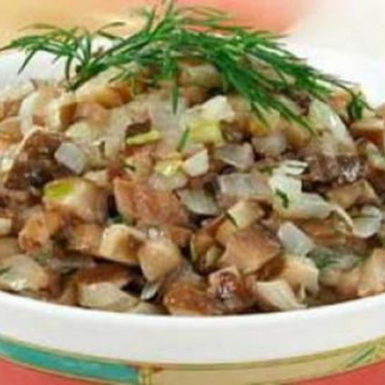 Рецепт грибной икры с овощами