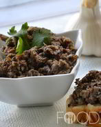 Грибная икра с томатной пастой