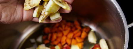 икра из кабачков и баклажана. Шаг 5