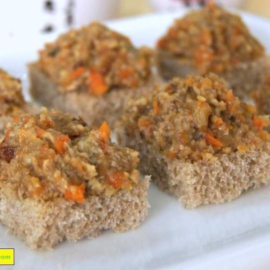 Рецепт икры из шампиньонов