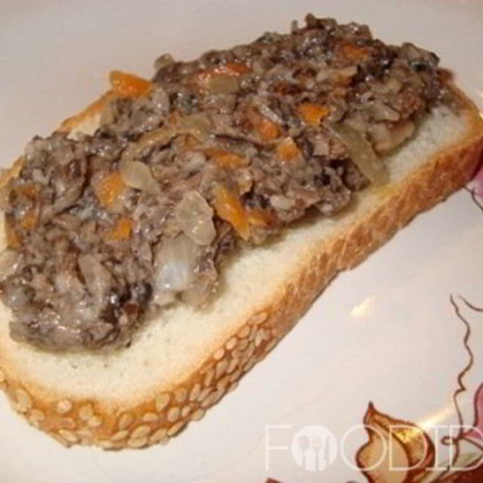 Рецепт икры из вешенок