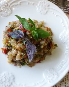 Икра из запеченных овощей с оливками и каперсами