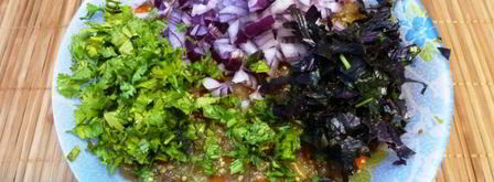 икра из запеченных овощей с оливками и каперсами. Шаг 2