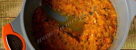 икра из зеленых помидоров. Шаг 7