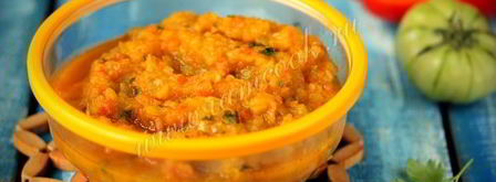 икра из зеленых помидоров. Шаг 8