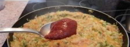 икра кабачковая с помидорами и морковью. Шаг 7