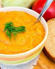 Кабачковая икра без моркови с томатной пастой