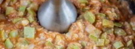 кабачковая икра без моркови с томатной пастой. Шаг 5