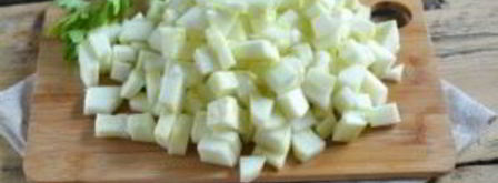 кабачковая икра с болгарским перцем на зиму. Шаг 3