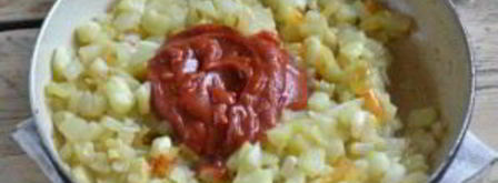 кабачковая икра с болгарским перцем на зиму. Шаг 5