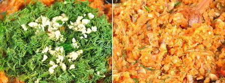 кабачковая икра с шампиньонами. Шаг 8