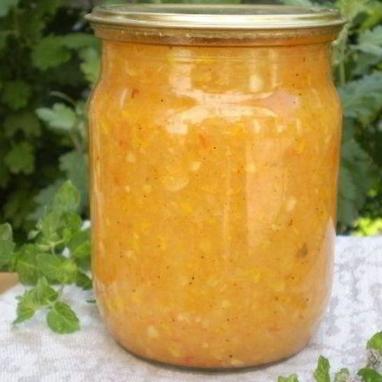 Рецепт кабачковой икры в банков