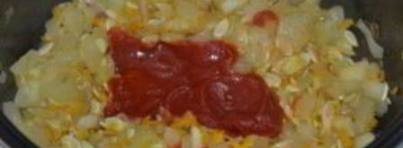 кабачковая икра в мультиварке с майонезом. Шаг 5