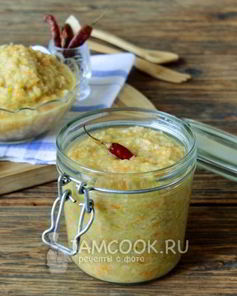 Острая кабачковая икра