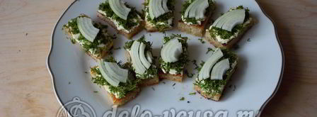 канапе с селедкой. Шаг 8