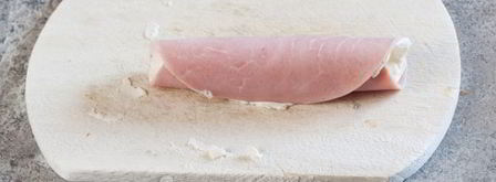 канапе с ветчиной и сыром. Шаг 6