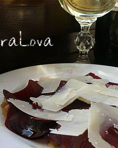 Карпаччо из свеклы