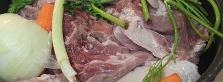 холодец в мультиварке. Шаг 3