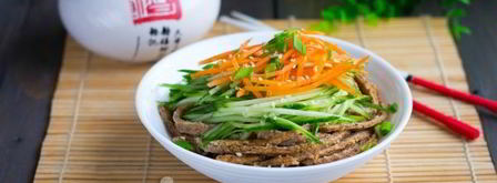 холодная закуска из домашней овсяной лапши. Шаг 27