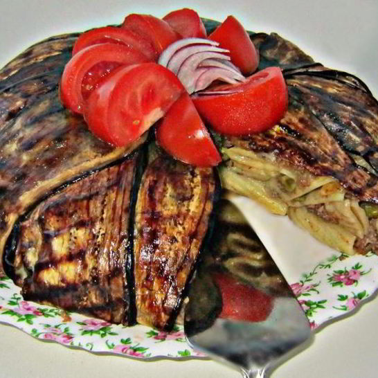 Рецепт купола из баклажанов