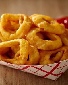 Луковые кольца в кляре по-домашнему