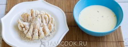 луковые кольца в кляре. Шаг 22