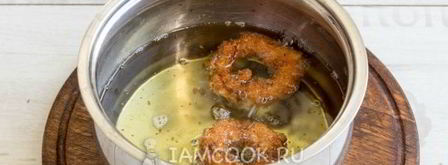 луковые кольца в кляре. Шаг 14