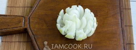 луковые кольца в кляре. Шаг 18