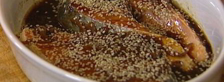 маринованная семга с кунжутом. Шаг 4