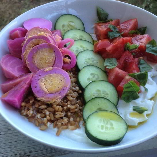 Рецепт маринованных яиц со свеклой