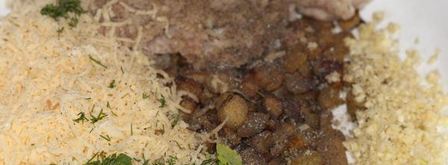 мясная улитка из баклажан. Шаг 9