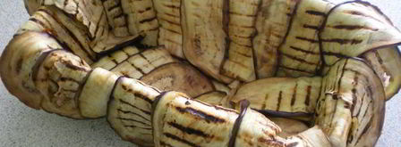 мясной террин с баклажанами и грузинскими специями. Шаг 13