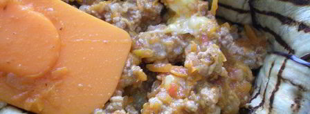 мясной террин с баклажанами и грузинскими специями. Шаг 15